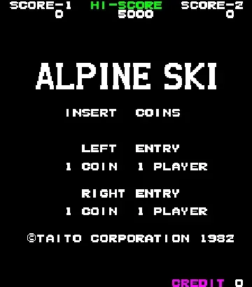 Alpine Ski (set 1)-MAME 2003
